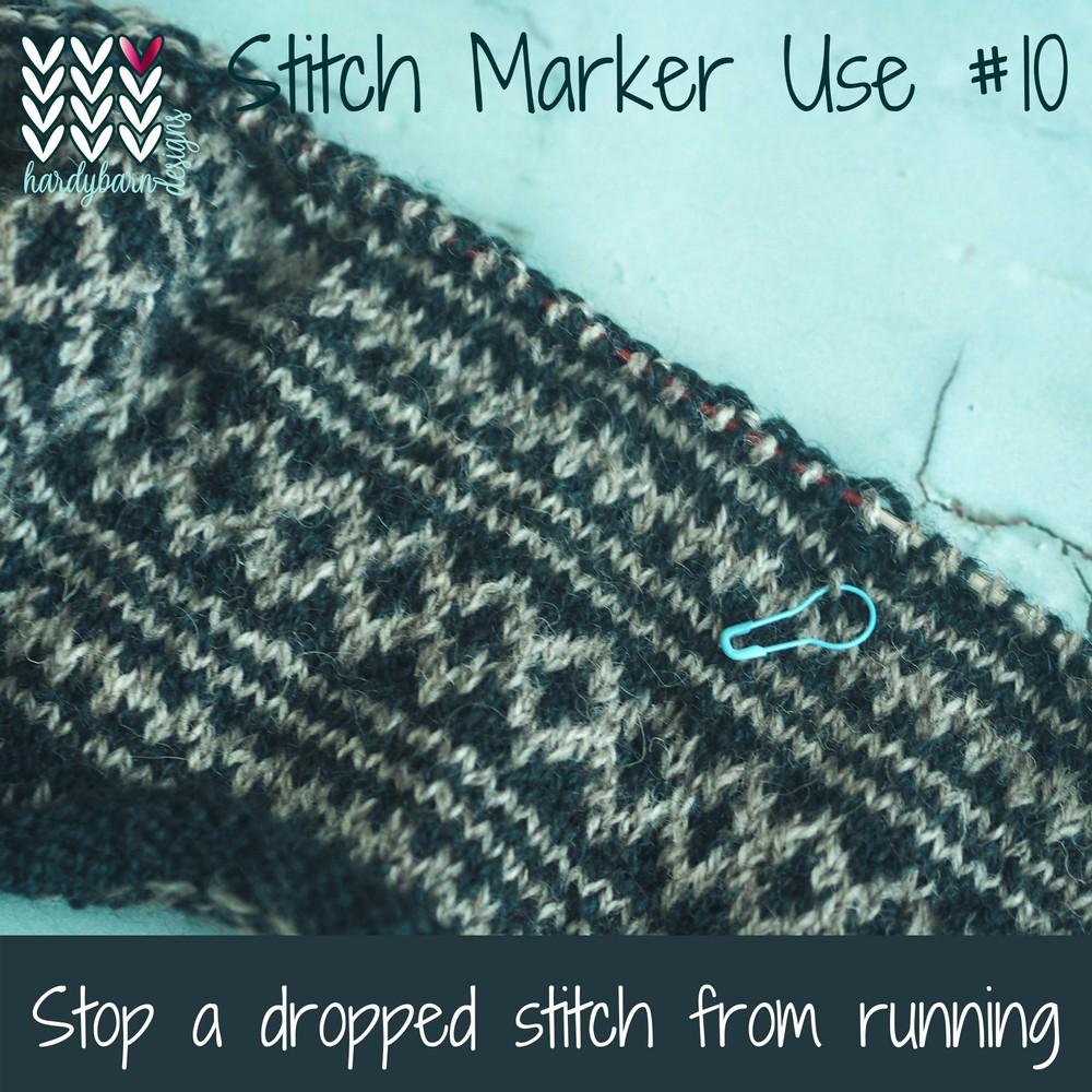 21 Uses for Stitch Markers in Knitting - Hardybarn Designs