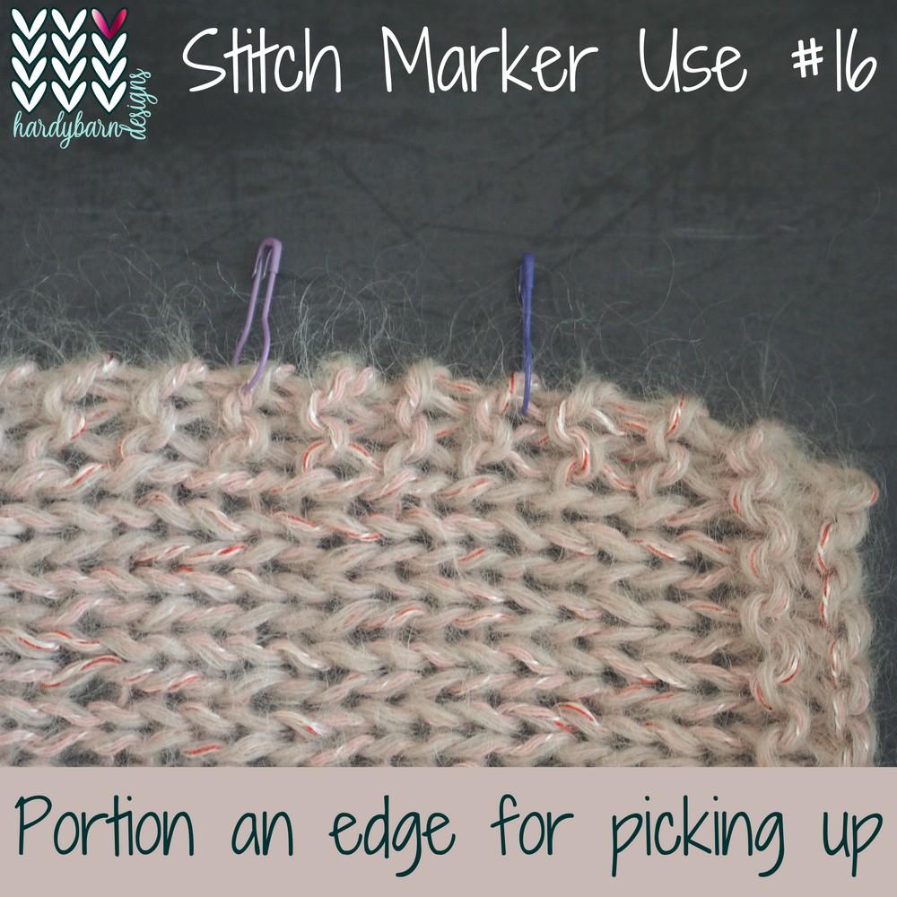 Stitch marker series: Uses #1 & #2