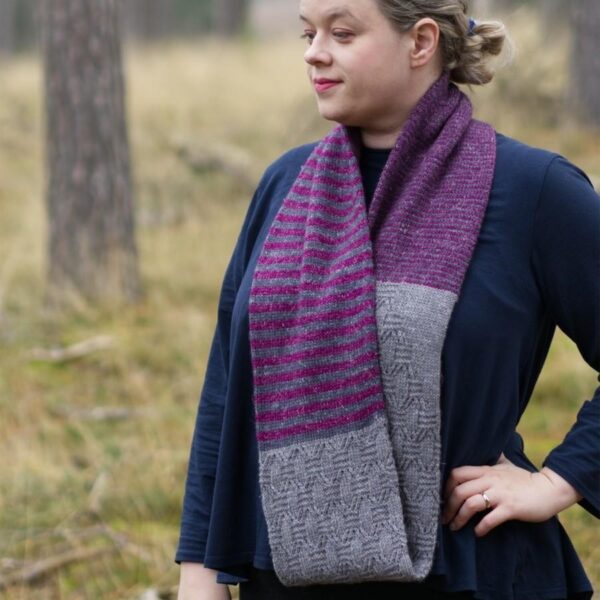 Yarn Kit for Dapper Spruce Cowl